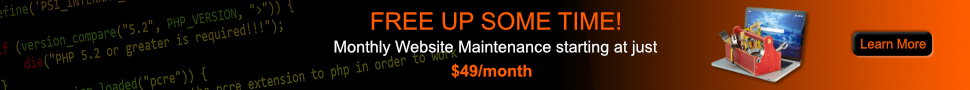 Monthly Website Maintenance Monthly Website Maintenance